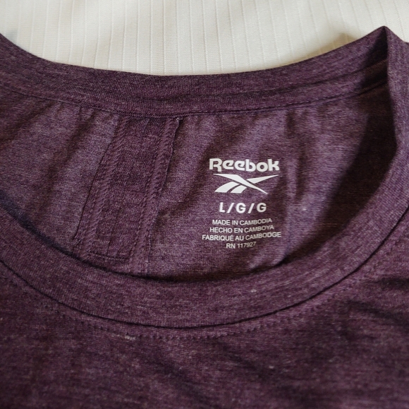 NEW Reebok Purple Tank Top Size Large - Picture 3 of 6